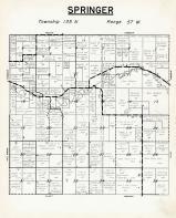 Springer Township, Ransom County 1955